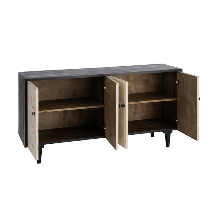 Aparador Madera Reciclada Salón 160 X 45 X 80 cm
