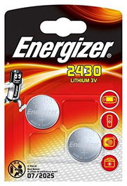 Energizer CR2430 Pilas Planas De Litio 3V 2 Unidades