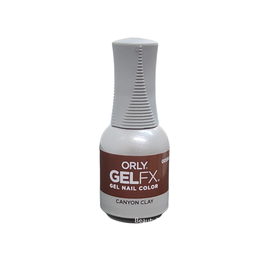 Gelfx, Semi-Permanent, Esmalte de uñas semipermanente, Canyon Clay, 18 ml