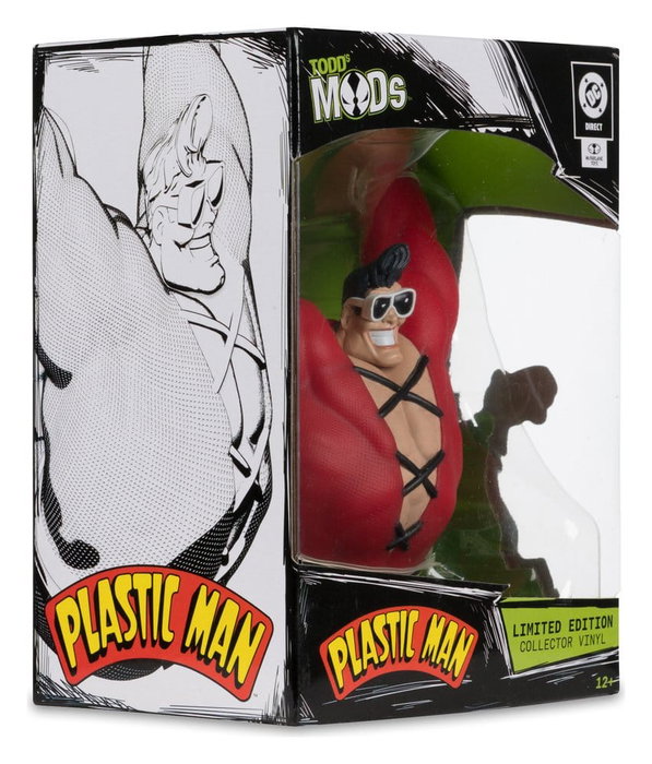 McFarlane Toys DC Direct Todd's Mods Plastic Man Figura de Vinilo Edición Limitada McFarlane Toys DC Direct Todd's Mods Plastic Man Figura de Vinilo Edición Limitada