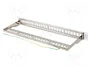 Lanberg Patch Panel 24 puertos 1U FTP gris para módulos Keystone 19 pulg.
