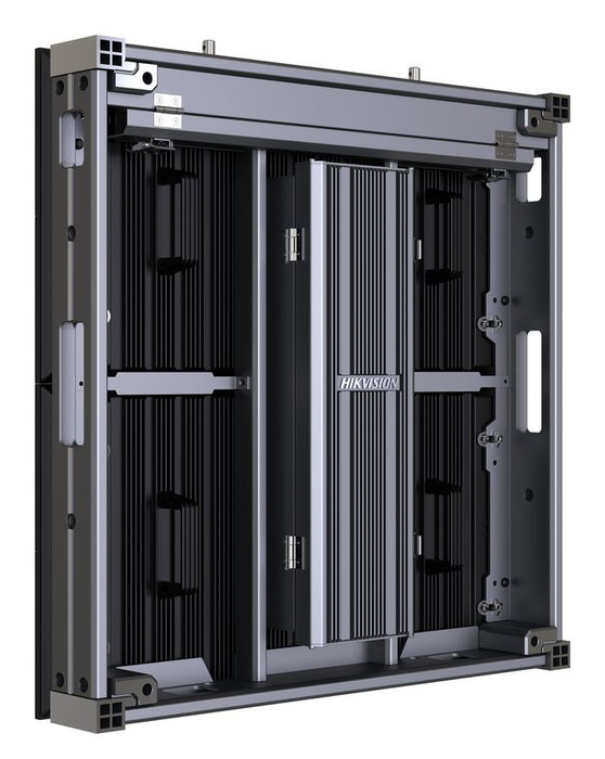 Hikvision Panel LED Exterior P3.9 500x500mm Resolucion 128x128 Pixel Pitch 3.91mm SMT Triad LED IP66 4500cd 5000:1