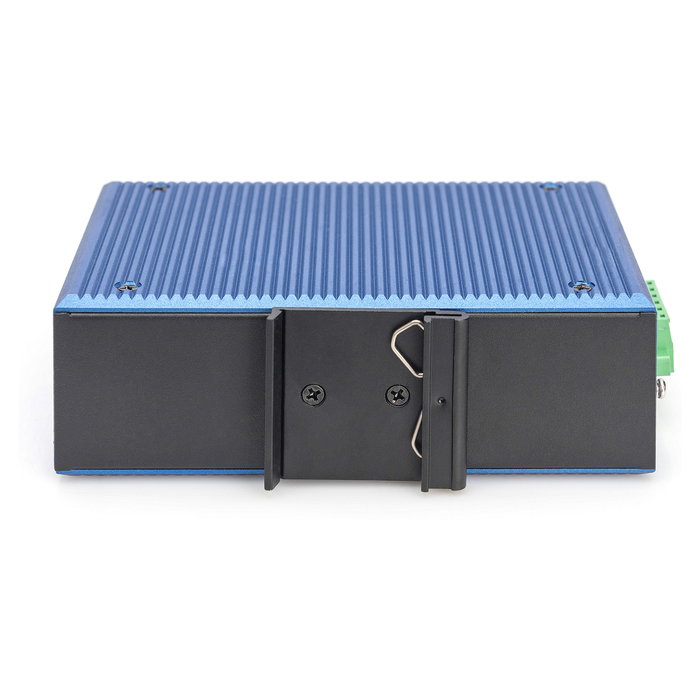 Digitus Switch Industrial Fast Ethernet PoE 8+2 Puertos No Administrado 10/100 Mbps con Montaje en Carril DIN para Entornos Extremos