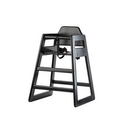 TABLECRAFT - 61EU - Trona de madera - 52 x 52 x 76 cm - Negro