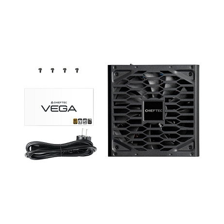 Chieftec Vega Series PPG-750-S Fuente de alimentación ATX 750W 80 PLUS Gold Certificación ATX 3.1 No Modular para PC