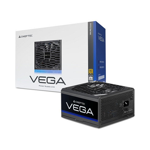 Chieftec Vega Series PPG-750-S Fuente de alimentación ATX 750W 80 PLUS Gold Certificación ATX 3.1 No Modular para PC