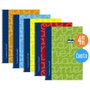 Lamela Cuaderno Espiral 4º 80H 70gr Cuadrovía 4mm con Margen Surtido Pack 5U