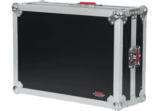 Gator Flightcase Controlador Pequeño Gtour Compatible con Numark Mixtrack Quad, Pioneer DDJ-SB, Denon DN-MC6000 MK2, Akai MPK249, J Audio Encore 2000