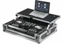 Gator Flightcase Controlador Pequeño Gtour Compatible con Numark Mixtrack Quad, Pioneer DDJ-SB, Denon DN-MC6000 MK2, Akai MPK249, J Audio Encore 2000