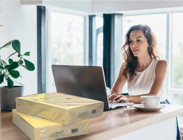 Q-connect Papel Color Din A3 80g Champagne (500 hojas)