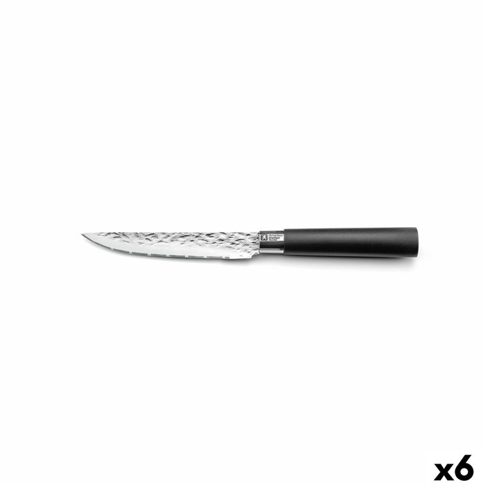 Richardson Sheffield Cuchillo Steak Katana 13 cm (6 Unidades) de Acero Inoxidable Black