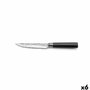 Richardson Sheffield Cuchillo Steak Katana 13 cm (6 Unidades) de Acero Inoxidable Black