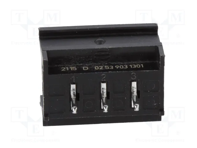 HARTING Conector de datos har-modular® de 3 pines recto para PCB