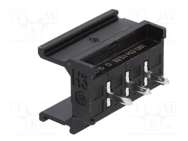 HARTING Conector de datos har-modular® de 3 pines recto para PCB