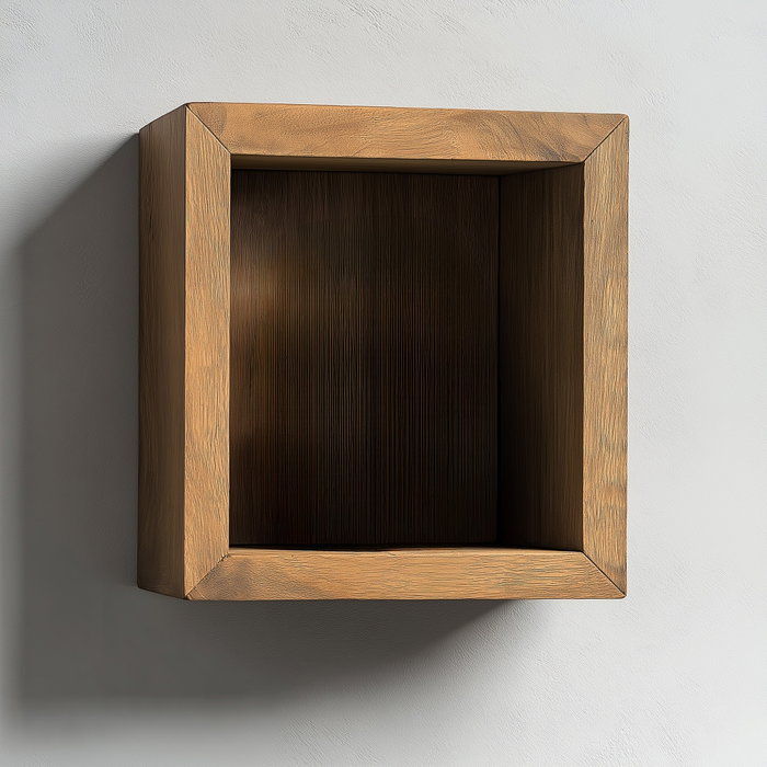 Hanah Home Raf279 Estantería de Pared Madera Maciza Decorativa Negro 14x15x7 cm Hanah Home Raf279 Estantería de Pared Madera Maciza Decorativa Negro 14x15x7 cm