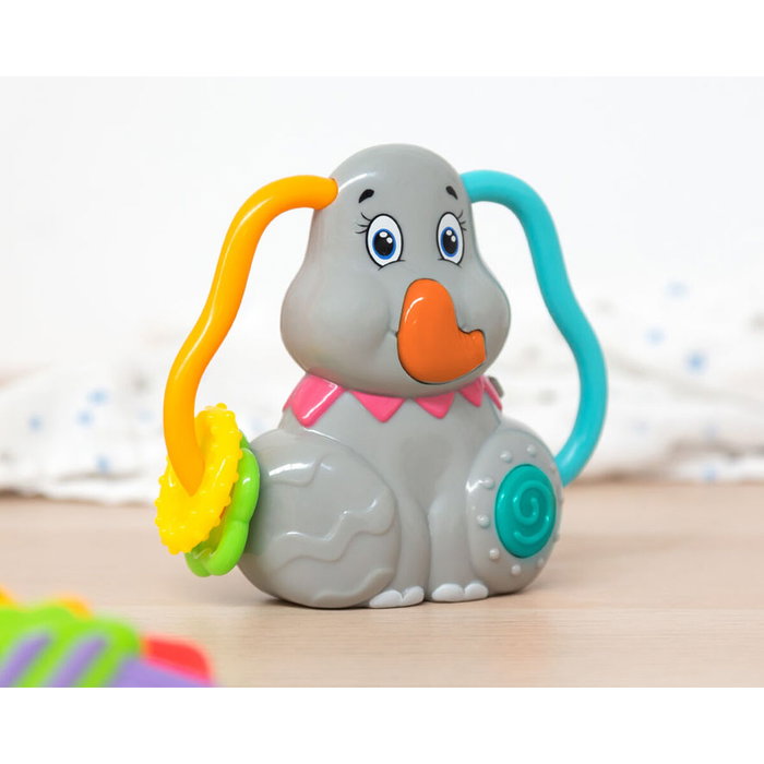 Elefante Musical Interactivo para Bebés con Sonidos, Luces y Mordedor Elefante Musical Interactivo para Bebés con Sonidos, Luces y Mordedor