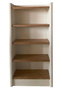 DKD Home Decor Estantería MDF Abeto 90x40x180 Crema