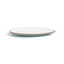 Plato Triangular Porcelana Terra Ariane 21 cm