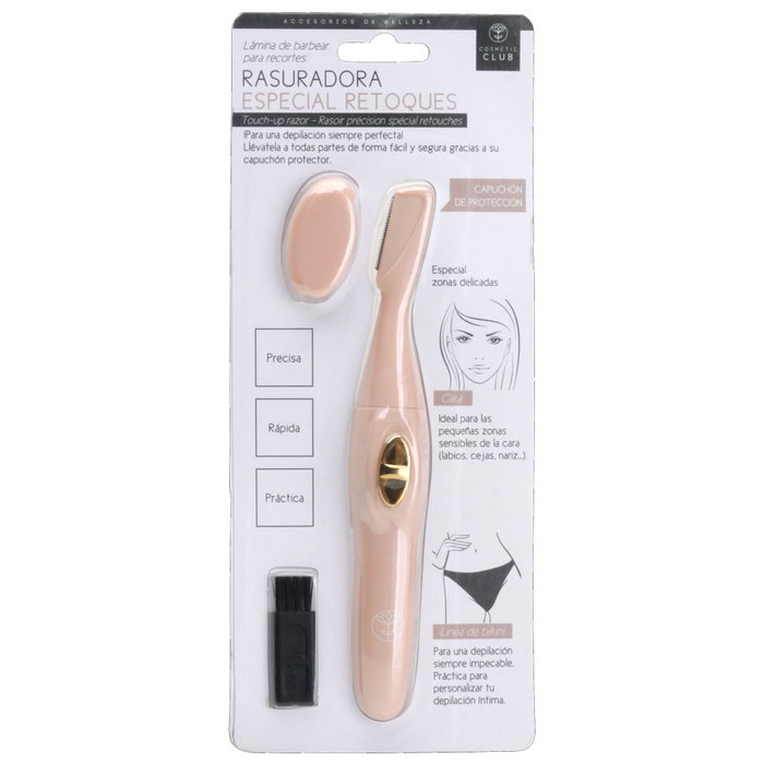 Cosmetic Club Rasuradora Precisión Tira Expositora 12 Unidades Colores Surtidos Blanco Negro Lila Cosmetic Club Rasuradora Precisión Tira Expositora 12 Unidades Colores Surtidos Blanco Negro Lila