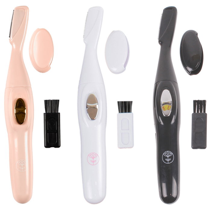 Cosmetic Club Rasuradora Precisión Tira Expositora 12 Unidades Colores Surtidos Blanco Negro Lila Cosmetic Club Rasuradora Precisión Tira Expositora 12 Unidades Colores Surtidos Blanco Negro Lila