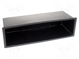 ACV Caseta de radio universal negro 59,9x188,6mm