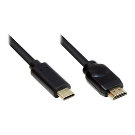 GoodConnections Cable Adaptador USB-C a HDMI 2.0, 10m