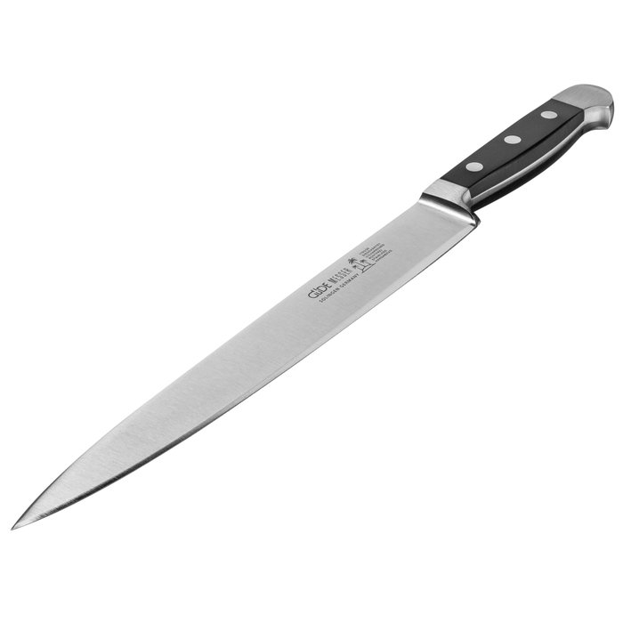 Güde Alpha Cuchillo para Jamón 26 cm Negro POM 1765/26 Güde Alpha Cuchillo para Jamón 26 cm Negro POM 1765/26