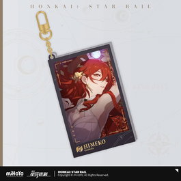 Honkai: Star Rail Llavero Countdown Departure Series Himeko Glitter 9 cm
