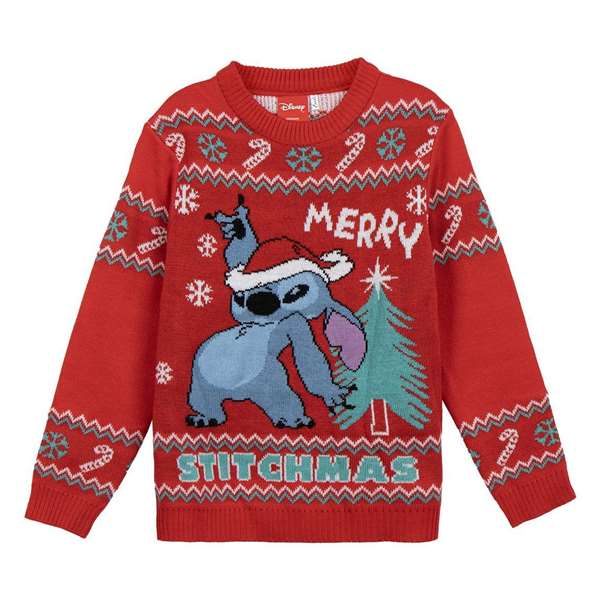 Cerdá Jersey Punto Navideño Stitch 8 Años Cerdá Jersey Punto Navideño Stitch 8 Años