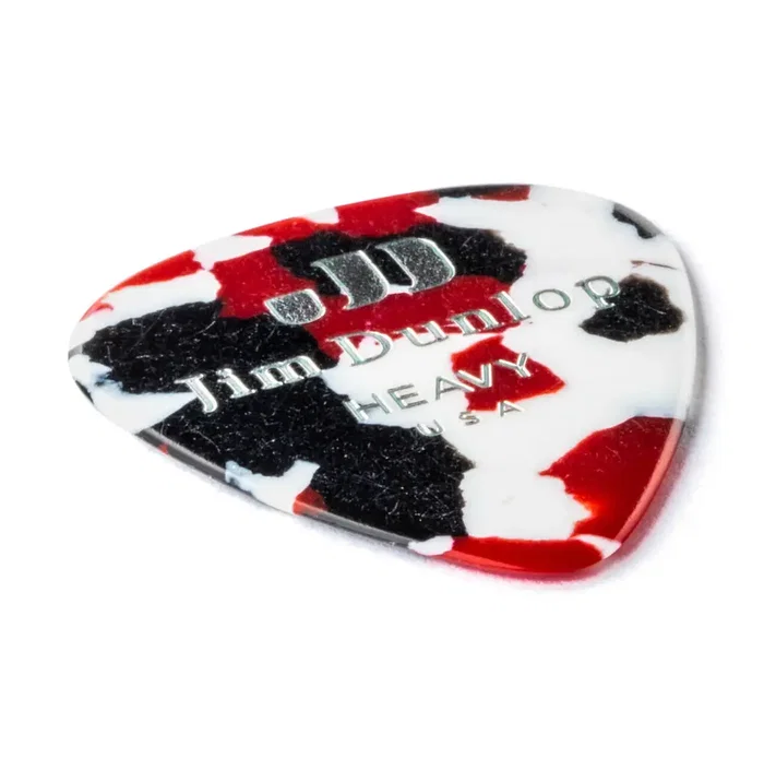 DUNLOP Pack de 12 Púas Genuine Celluloid Confetti - Heavy DUNLOP Pack de 12 Púas Genuine Celluloid Confetti - Heavy
