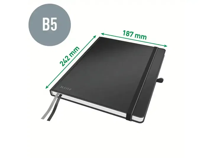 Bloc de Notas Leitz Complete Negro 80 Hojas