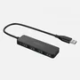 Approx APPC49 Hub USB 4 Puertos USB 3.2 Gen 2 (5 Gbps) Tipo A Negro para PC