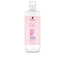 Schwarzkopf BC COLOR FREEZE silver shampoo 1000 ml - Champú color para cabello blanco y aclarado, neutraliza tonos cálidos, vegano