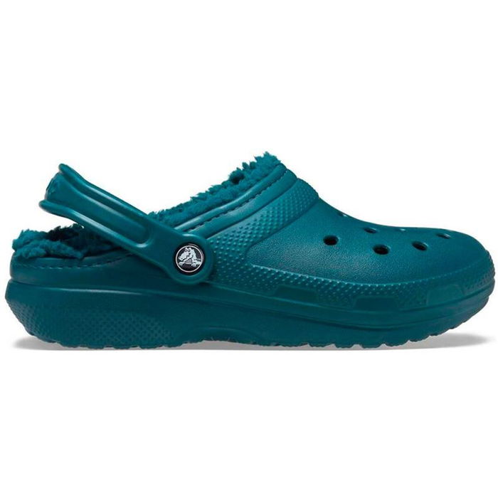 Zuecos Crocs Classic Lined Clog Azul Adultos S Zuecos Crocs Classic Lined Clog Azul Adultos S