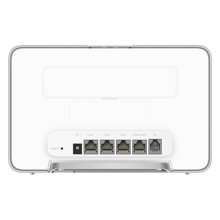 Huawei B535-235a Router 4G LTE Wi-Fi AC 867 Mbps 4 Puertos LAN Blanco, Router de Sobremesa con 2 Banda (2.4 GHz / 5 GHz), B535-235a