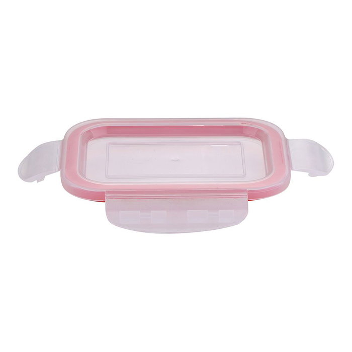 San Ignacio Fiambrera Hermética Cristal Toledo 850 ml Vidrio Borosilicato Tapa Plástico PP