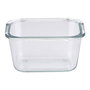 San Ignacio Fiambrera Hermética Cristal Toledo 850 ml Vidrio Borosilicato Tapa Plástico PP