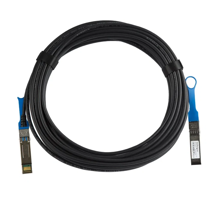 StarTech.com Cable SFP+ DAC Activo 10GbE 10 m - SFPH10GACU10 - Compatible Cisco SFP-H10GB-ACU10M, 10 GbE, Twinax, MSA, Plug & Play, Negro