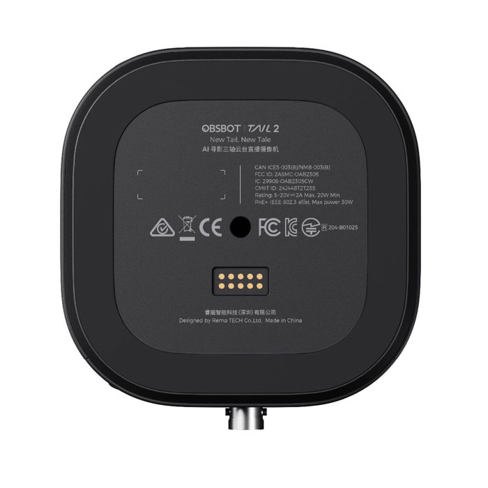 Obsbot Tail 2 con NDI Cámara de Conferencias 4K