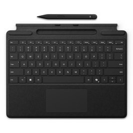 Microsoft Surface Pro Type Cover con hueco para Pen, Negro, Inglés