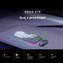 Rampage Snug RGB KRGD Red Teclado Mecánico Gaming Blanco-Gris