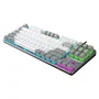 Rampage Snug RGB KRGD Red Teclado Mecánico Gaming Blanco-Gris