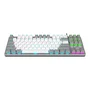Rampage Snug RGB KRGD Red Teclado Mecánico Gaming Blanco-Gris