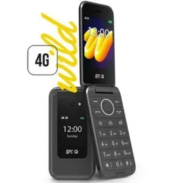 SPC Teléfono Móvil WILD para Personas Mayores 4G Negro
