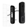 AJAX Video Door Bell Negro - Videoportero Inalámbrico WiFi, Cámara 4MP, Visión Nocturna, Sensor de Movimiento