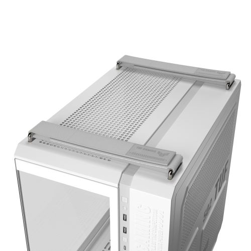 Asus 90DC0093-B19010 Caja PC TUF GAMING GT502 Horizon TG ARGB Midi Tower Blanco