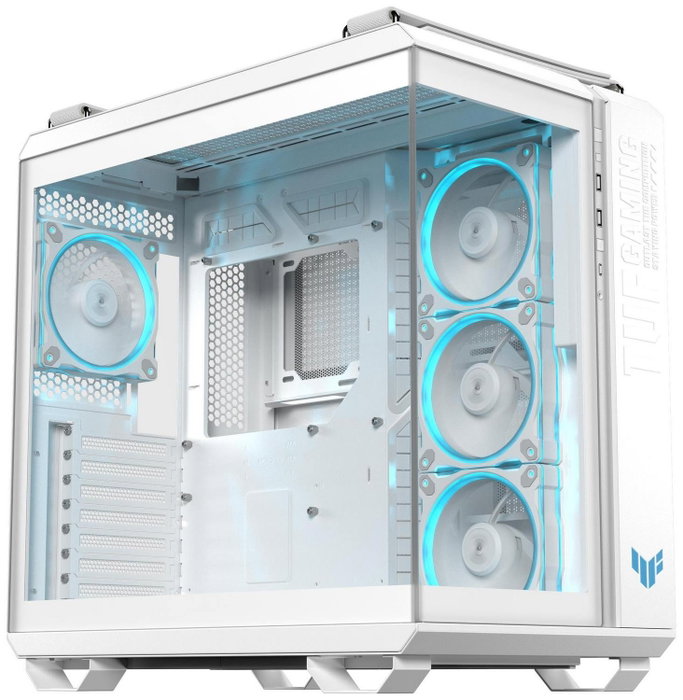 Asus TUF GAMING GT502 Horizon TG ARGB White Midi Tower Blanco