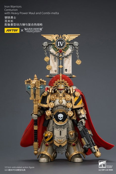 Joy Toy (CN) Warhammer The Horus Heresy Figura Iron Warriors Centurion 13 cm Joy Toy (CN) Warhammer The Horus Heresy Figura Iron Warriors Centurion 13 cm