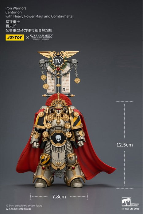 Joy Toy (CN) Warhammer The Horus Heresy Figura Iron Warriors Centurion 13 cm Joy Toy (CN) Warhammer The Horus Heresy Figura Iron Warriors Centurion 13 cm