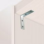 Edm Ángulo refuerzo modelo AN02, 100 x 100 x 15 mm, 4 unidades